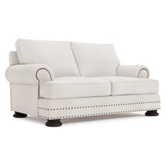 Foster Mocha Loveseat Without Pillows - Ornate Home