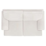 Foster Mocha Loveseat Without Pillows - Ornate Home
