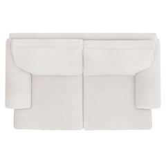 Foster Mocha Loveseat Without Pillows - Ornate Home