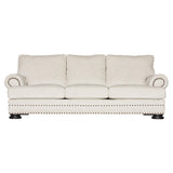 Foster Mocha Sofa Without Pillows - Ornate Home