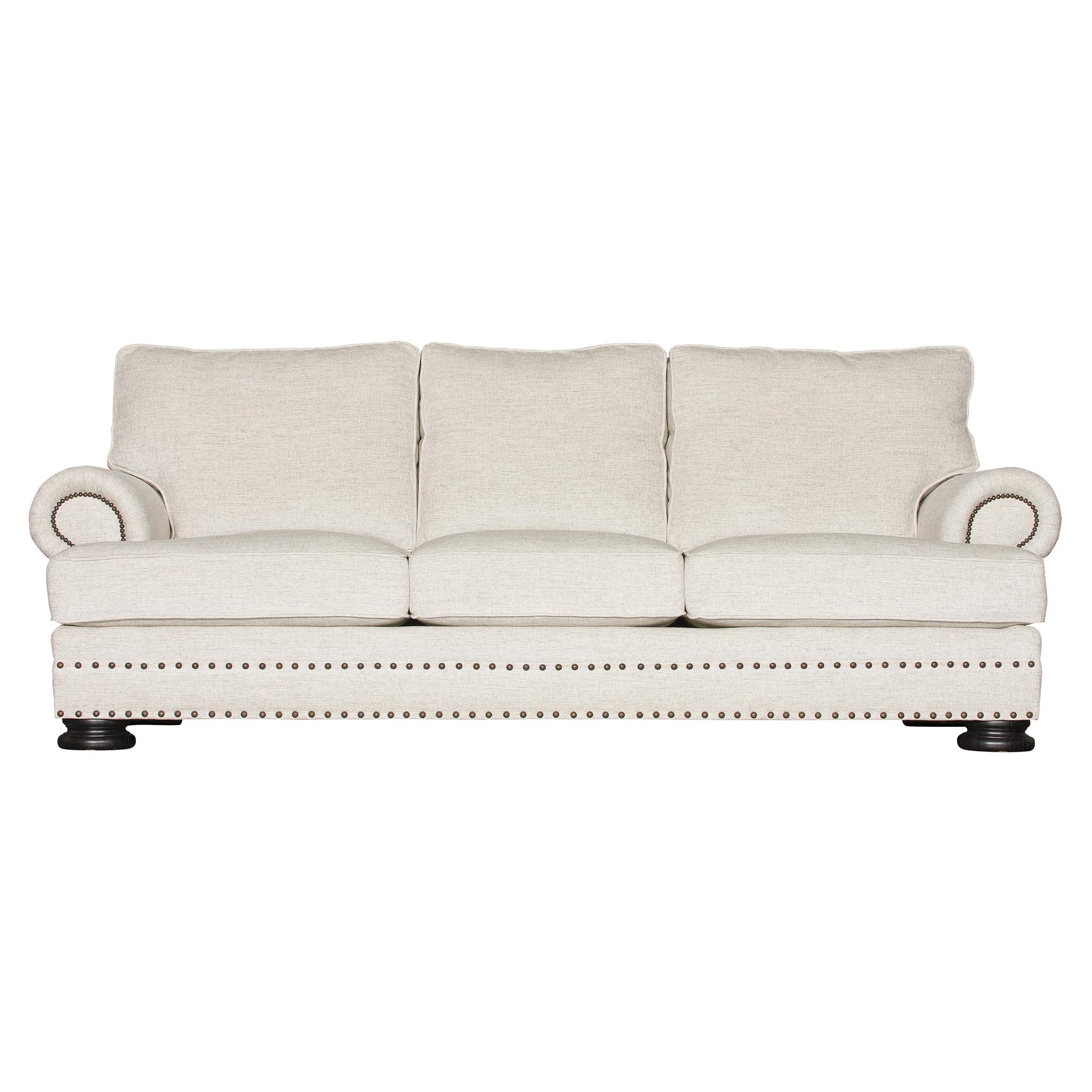 Foster Mocha Sofa Without Pillows - Ornate Home