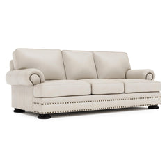 Foster Mocha Sofa Without Pillows - Ornate Home