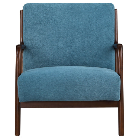 Foster Peacock Blue Accent Chair - Ornate Home