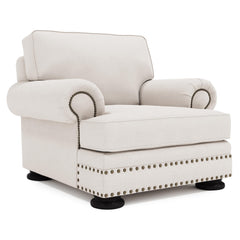 Foster Taupe Chair Without Pillows - Ornate Home