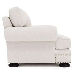 Foster Taupe Chair Without Pillows - Ornate Home