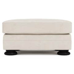 Foster White/Cream Ottoman Without Nails - Ornate Home