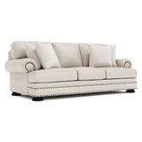 Foster White/Cream Sofa - Ornate Home