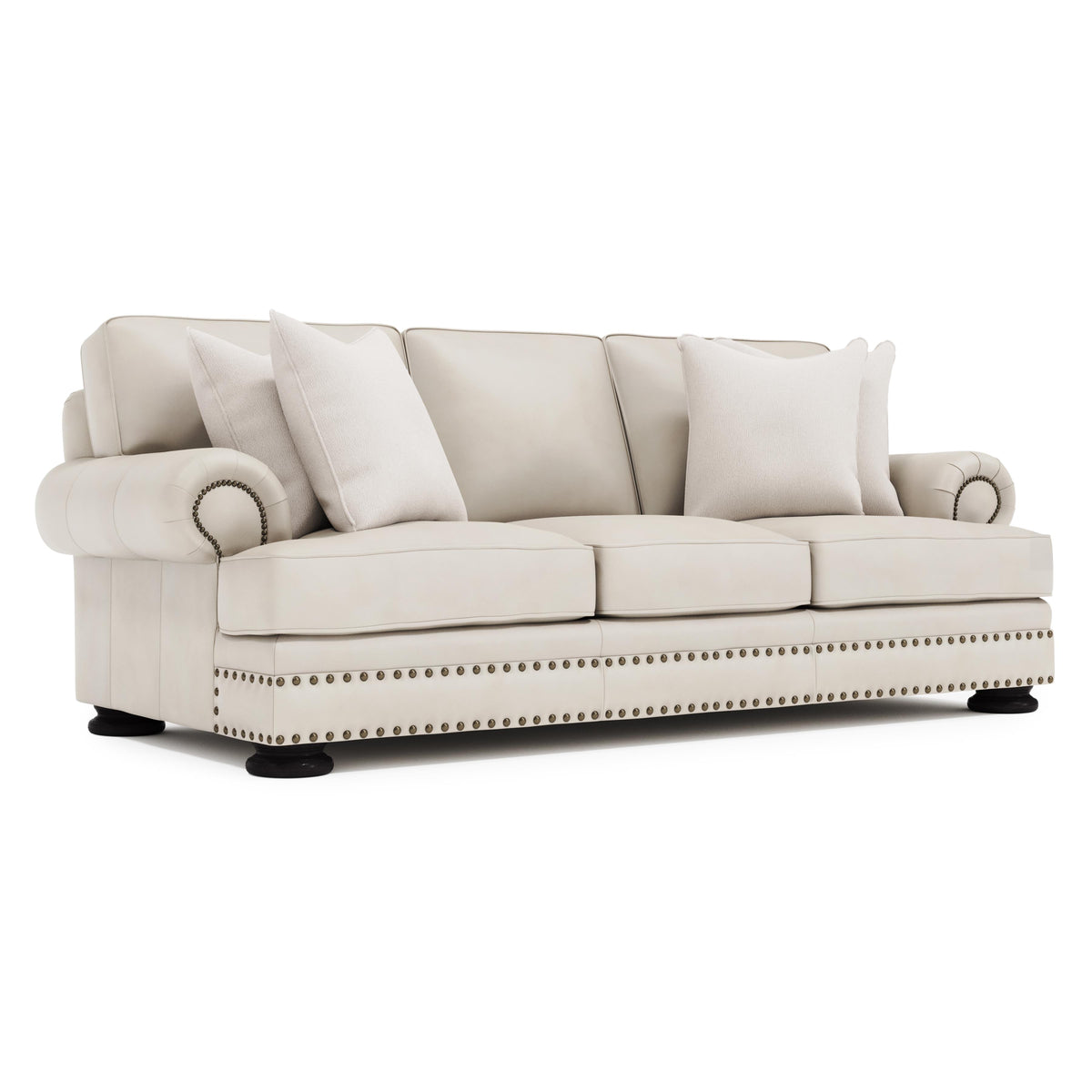 Foster White/Cream Sofa - Ornate Home
