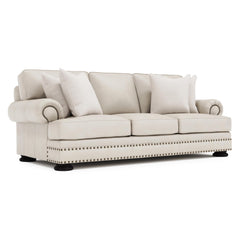 Foster White/Cream Sofa - Ornate Home
