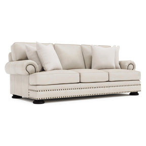 Foster White/Cream Sofa - Ornate Home