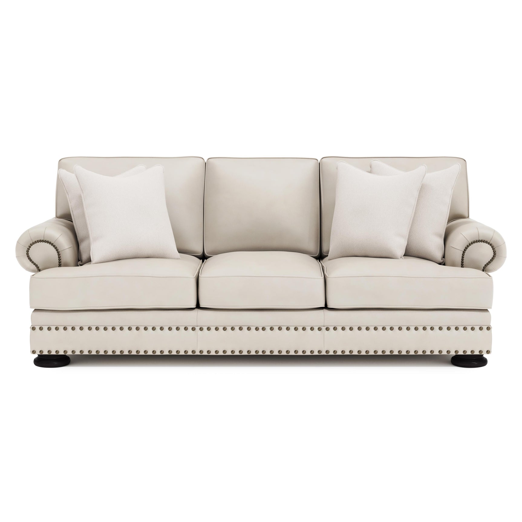 Foster White/Cream Sofa - Ornate Home