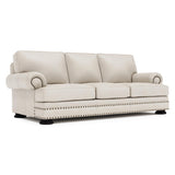 Foster White/Cream Sofa - Ornate Home