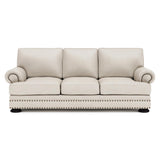 Foster White/Cream Sofa - Ornate Home