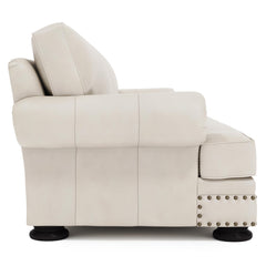 Foster White/Cream Sofa - Ornate Home