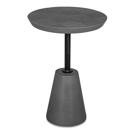 Foundation Dark Grey Outdoor Accent Table - Ornate Home