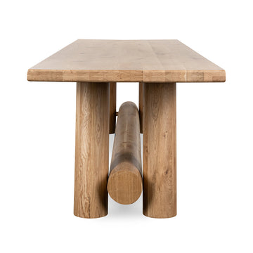 Foundation Light Oak Counter Table - Ornate Home