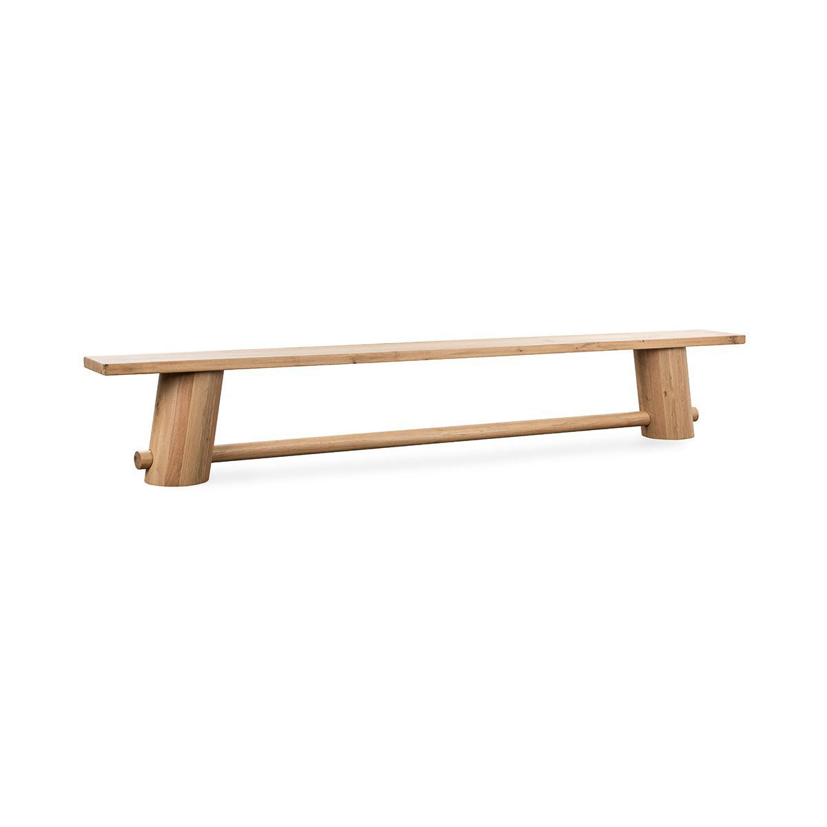 Foundation Light Oak Dining Bench - Ornate Home