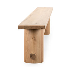 Foundation Light Oak Dining Bench - Ornate Home