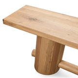 Foundation Light Oak Dining Bench - Ornate Home