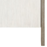 Foundations Brushed Stainless Steel/Light Shale/Linen Buffet - Ornate Home