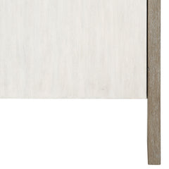 Foundations Brushed Stainless Steel/Light Shale/Linen Buffet - Ornate Home