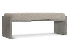 Foundations Dark Shale/Beige/Grey Bench - Ornate Home