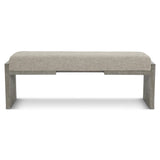 Foundations Dark Shale/Beige/Grey Bench - Ornate Home