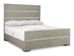 Foundations Dark Shale/Light Shale California King Panel Bed - Ornate Home