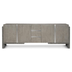 Foundations Dark Shale/Light Shale Entertainment Credenza - Ornate Home