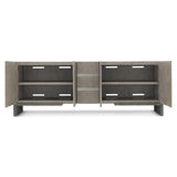 Foundations Dark Shale/Light Shale Entertainment Credenza - Ornate Home