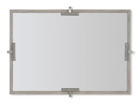 Foundations Dark Shale/Light Shale Mirror - Ornate Home