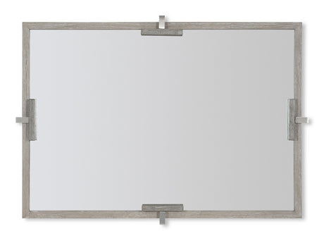 Foundations Dark Shale/Light Shale Mirror - Ornate Home