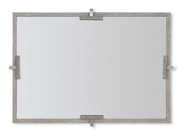 Foundations Dark Shale/Light Shale Mirror - Ornate Home