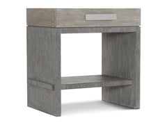 Foundations Dark Shale/Light Shale Nightstand With 1 Drawer - Ornate Home