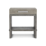 Foundations Dark Shale/Light Shale Nightstand With 1 Drawer - Ornate Home