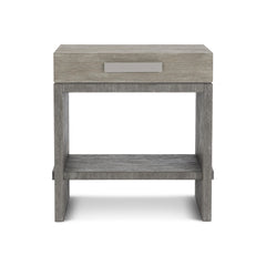 Foundations Dark Shale/Light Shale Nightstand With 1 Drawer - Ornate Home