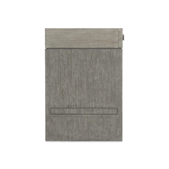 Foundations Dark Shale/Light Shale Nightstand With 1 Drawer - Ornate Home
