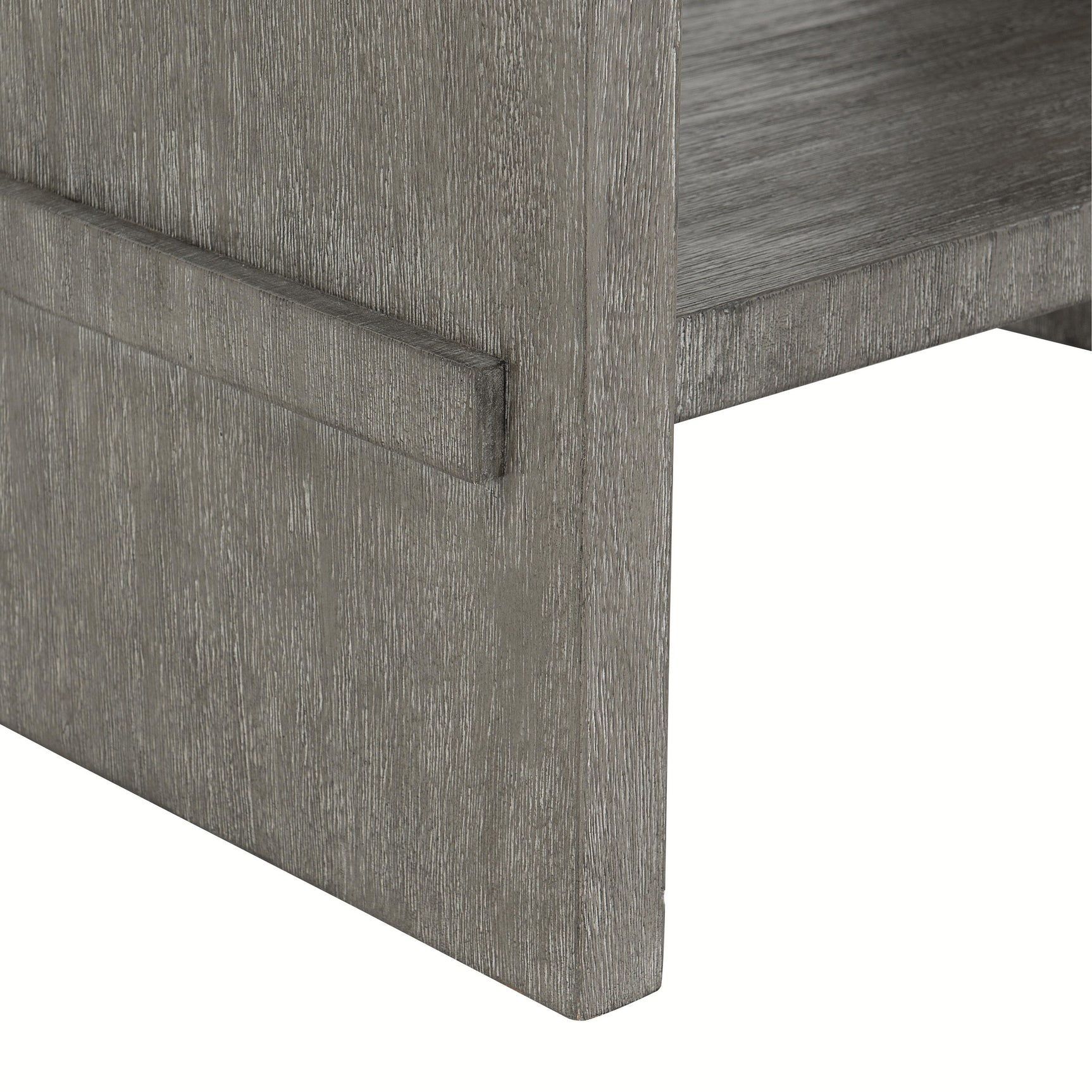 Foundations Dark Shale/Light Shale Nightstand With 1 Drawer - Ornate Home