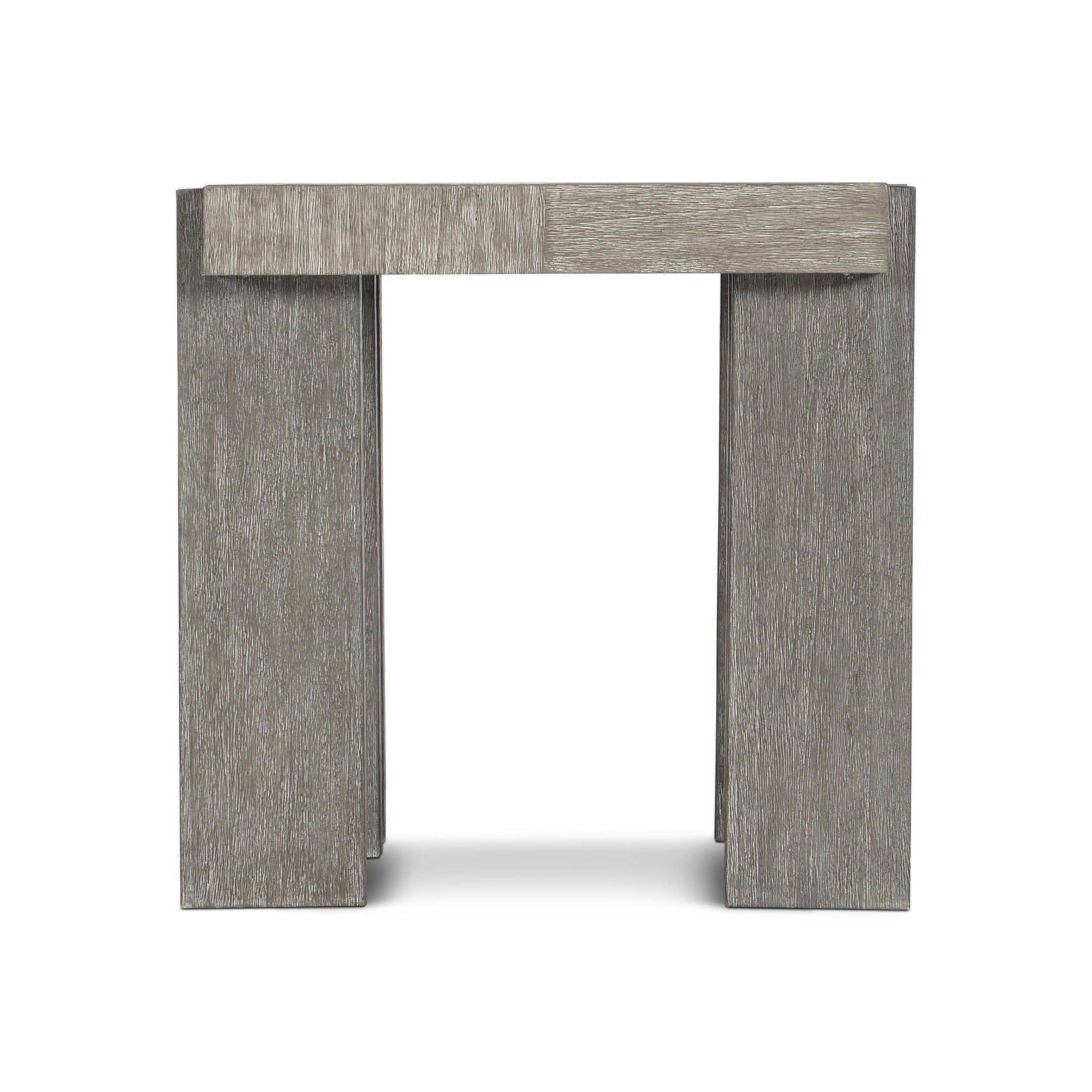 Foundations Dark Shale/Light Shale Side Table (Six Long Legs) - Ornate Home
