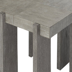 Foundations Dark Shale/Light Shale Side Table (Six Long Legs) - Ornate Home