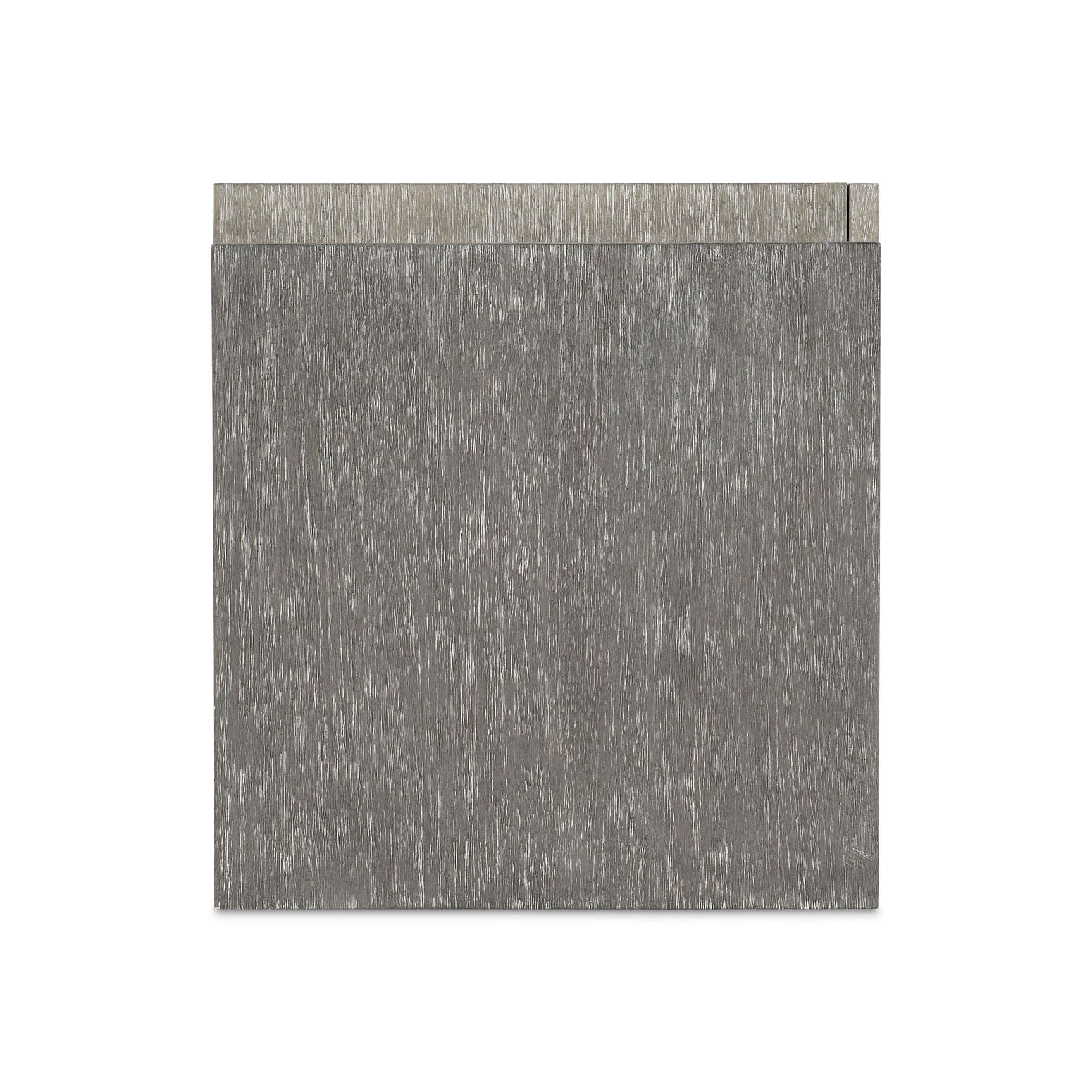 Foundations Dark Shale/Light Shale Side Table (Storage Space) - Ornate Home