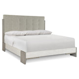 Foundations Light Shale California King Panel Bed - Ornate Home