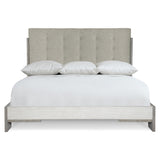 Foundations Light Shale California King Panel Bed - Ornate Home