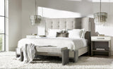 Foundations Light Shale California King Panel Bed - Ornate Home