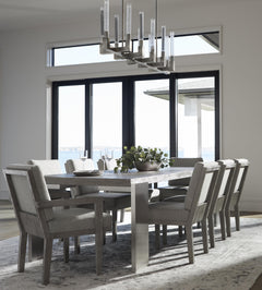 Foundations Light Shale Dining Table - Ornate Home