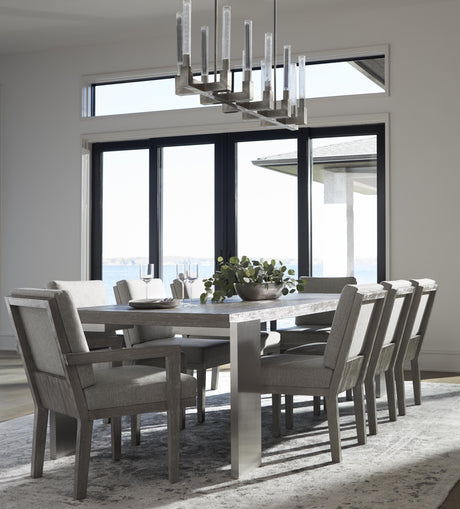 Foundations Light Shale Dining Table - Ornate Home