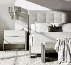 Foundations Light Shale King Panel Bed - Ornate Home