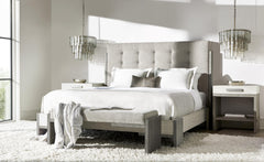 Foundations Light Shale King Panel Bed - Ornate Home