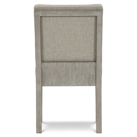 Foundations Light Shale/Light Warm Taupe Side Chair - Ornate Home