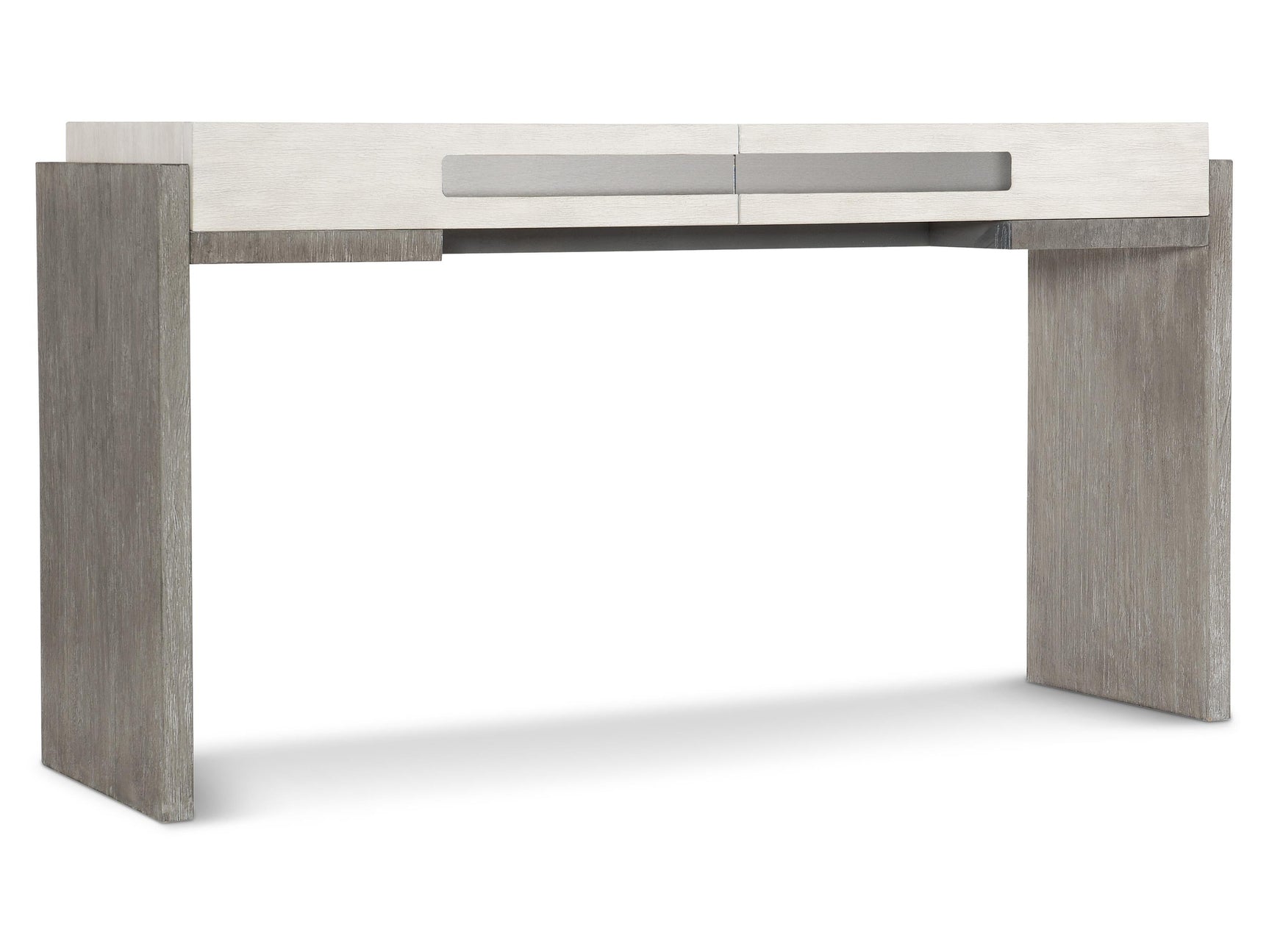 Foundations Light Shale/Linen Console Table - Ornate Home